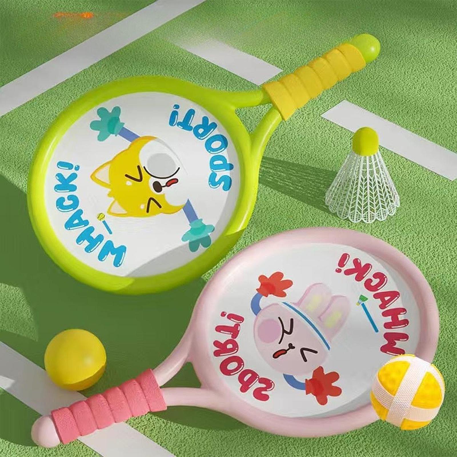 Indoor Sport And Outdoor Sports - 2 Buah Raket Bulu Tangkis untuk