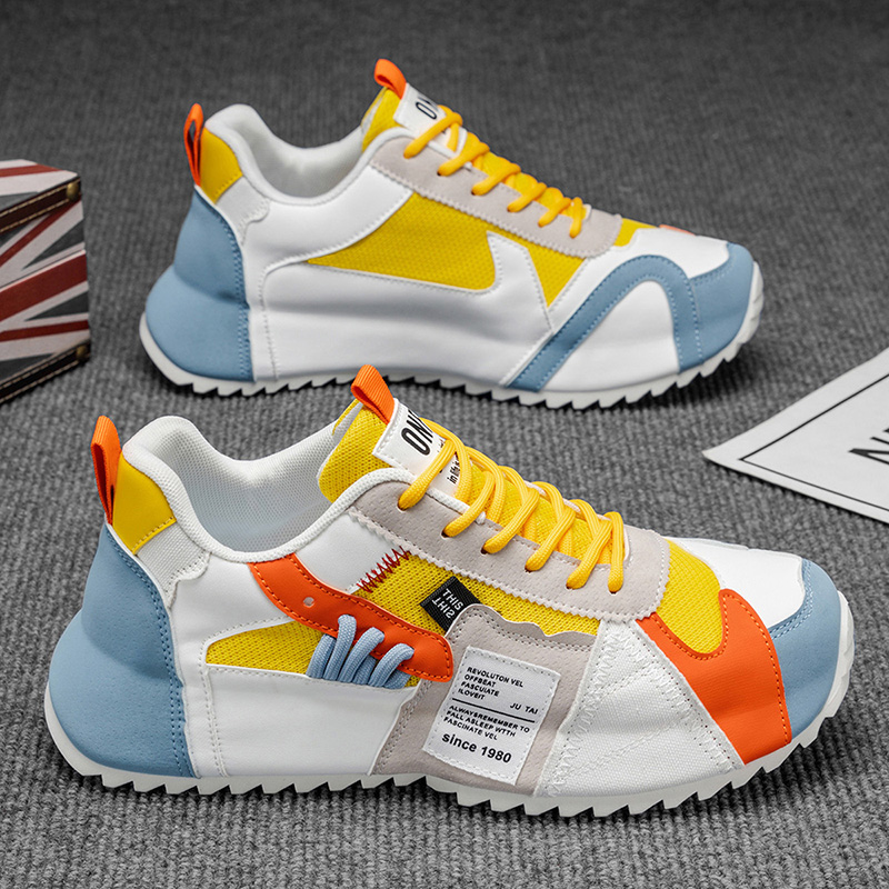 Outdoor Sport Gym - ELUVA Sepatu Sneakers Pria Kasual untuk