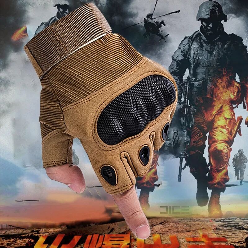 Sarung tangan taktis jari penu - Outdoor Sport Gloves ulasan dan harga
