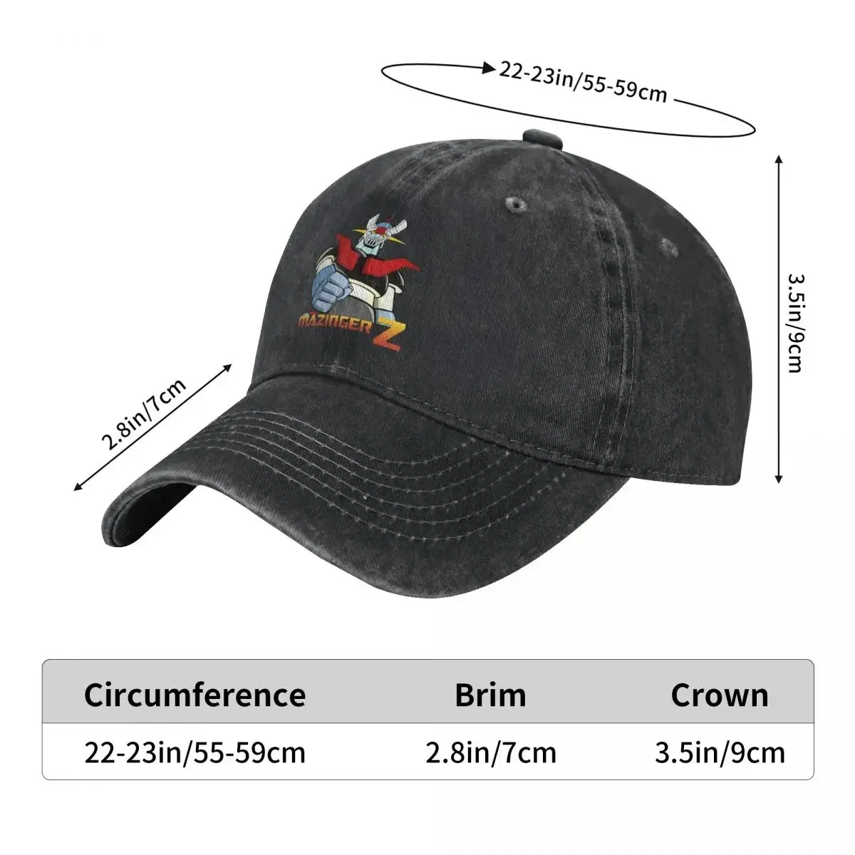 Topi Bisbol Mazinger Z UFO Rob - Outdoor Sport Hat Classic ulasan dan harga