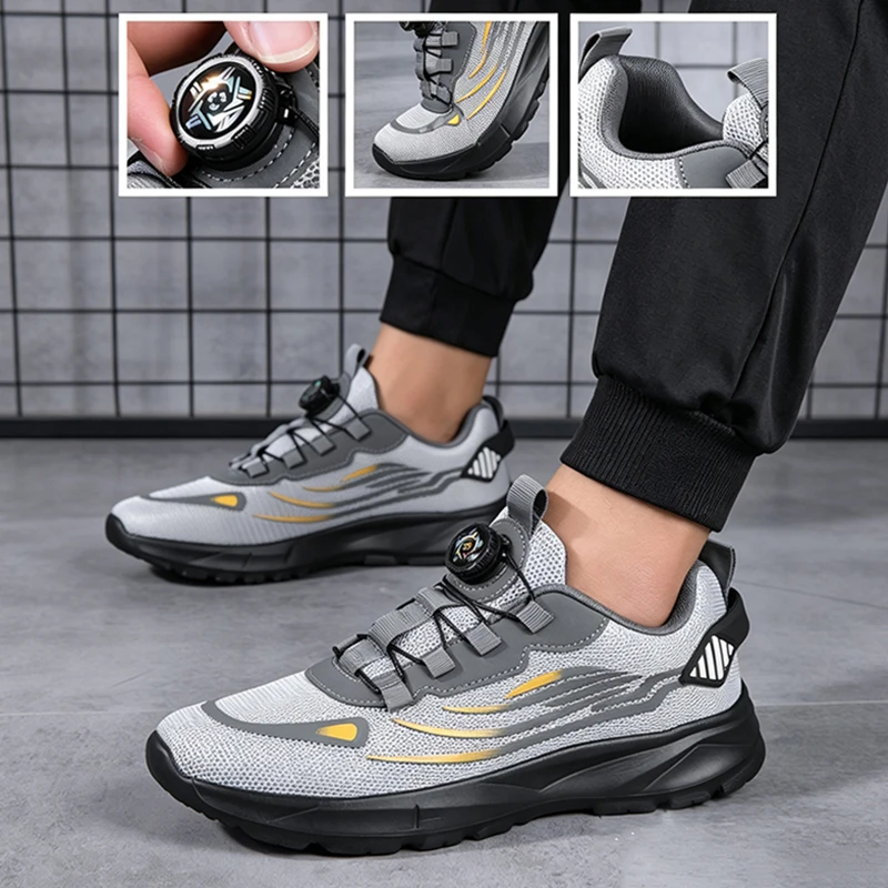 Sepatu Pria Jaring Bernapas, R - Outdoor Sport Gym ulasan dan harga