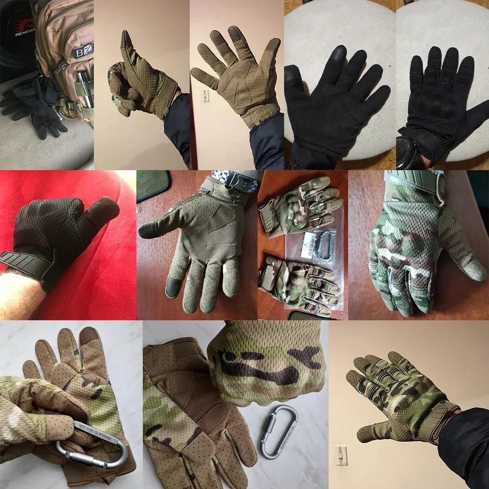 Camo sarung tangan layar sentu - Outdoor Sport Gloves ulasan dan harga