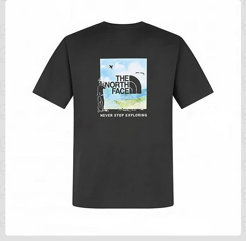 THE NORTH FACE Kaus Lengan Pen - Outdoor Sport North Face ulasan dan harga