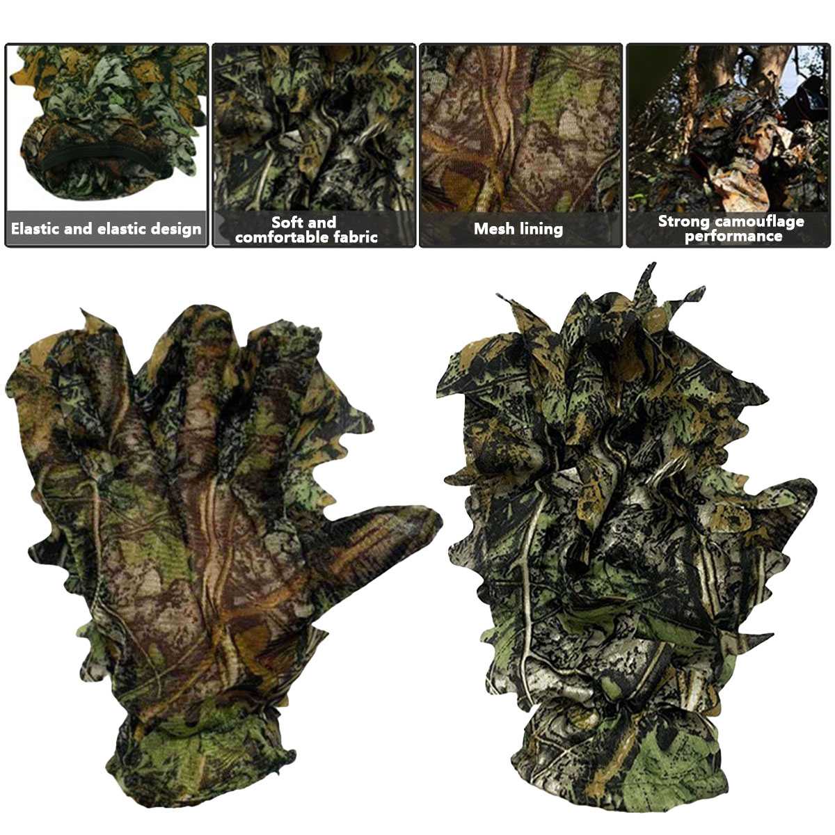 Sarung Tangan Berburu Daun Kam - Outdoor Sport Gloves ulasan dan harga